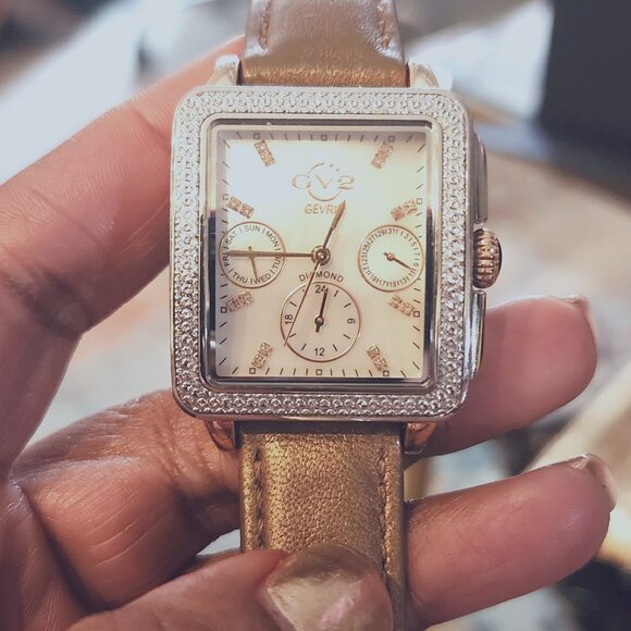 GV2 BY GEVRIL Bari Multi White Mother of Pearl Dial Ladies Watch Item No. 9214. - Picture 2 of 14